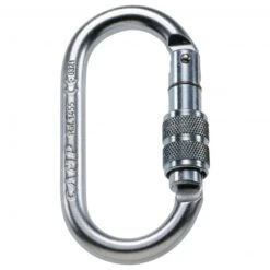 Oval Pro Lock - Steel Carabiner