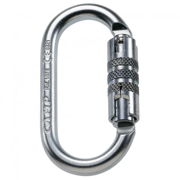Steel Oval 2 Lock -Stahlkarabiner - Steel Carabiner 3 Steel Oval 2 Lock -Stahlkarabiner - Steel Carabiner
