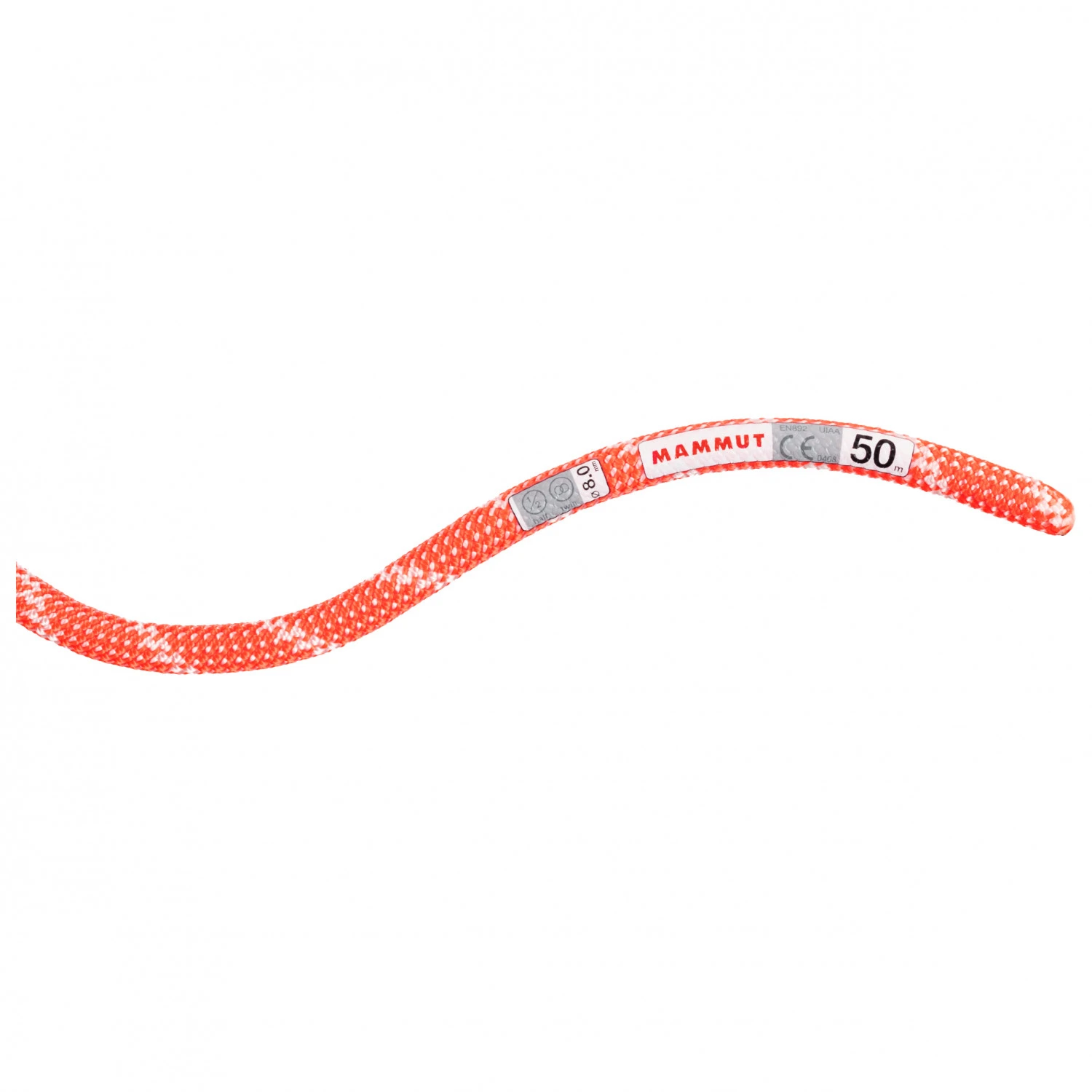 Mammut 8.0 Alpine Classic Rope - Half Rope 4 Mammut 8.0 Alpine Classic Rope - Half Rope - Image 2