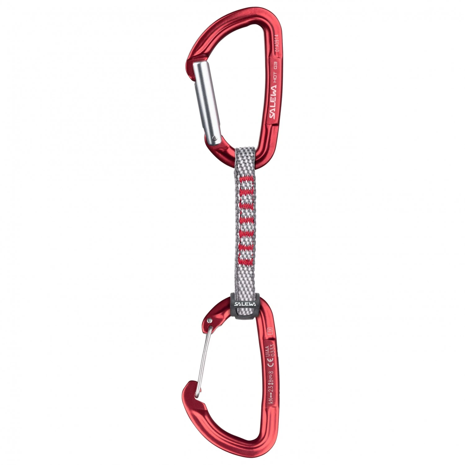 SALEWA Express Set Dyn Hot G3 Straight/Wire - Quickdraw 3 SALEWA Express Set Dyn Hot G3 Straight/Wire - Quickdraw